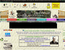 Tablet Screenshot of jardinature.net